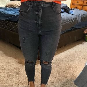 Curvy high waisted size 4 jeggings